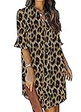 QACOHU 2025 Women's Summer Floral Print Ruffle
