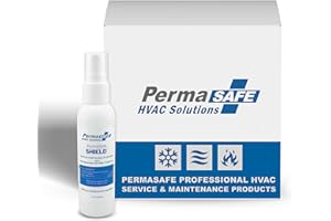 PERMASAFE PROTECTIVE COATINGS PermaSafe HVAC Solutions, Antimicrobial Air Filter Treatment, Odor Inhibitor, and Indoor Air Quality Enhancer & Protectant