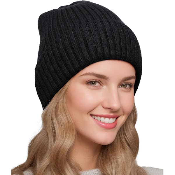 Helene Berman Wool Bow Beanie Gray One Size Helene Berman Knit Bow Beanie (One Size, Black) at Amazon  main image 4