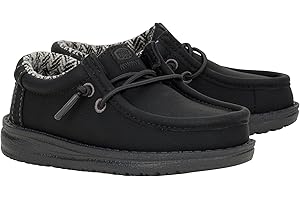 HEYDUDE Kids' Wally Classic (Toddler/Little/Big Kid) Loafer