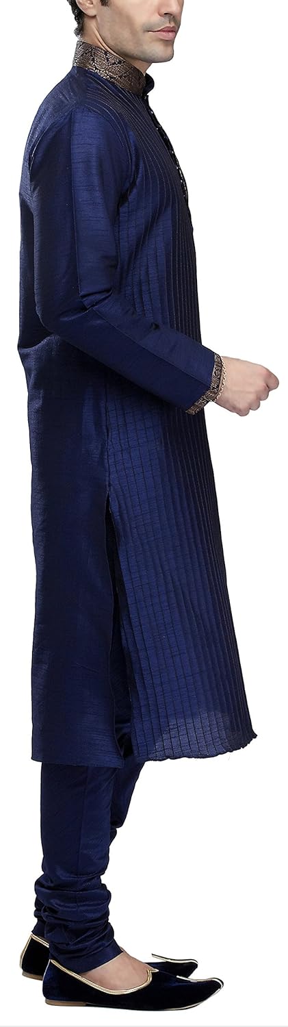 manyavar men's silk kurta churidar