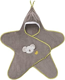 Fehn 064209 Einschlagdecke Koala – Kuschelige Decke zum Mitnehmen für Babys von 0-6 Monaten – Maße: 70 x 80 cm