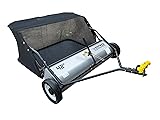 42-Inch Tow-Behind Lawn Sweeper, 10" Nylon