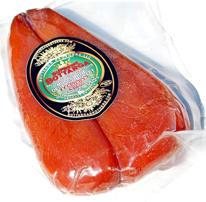 Bottarga di Muggine "Sardinian Gold" Cured Mullet Fish Roe Units