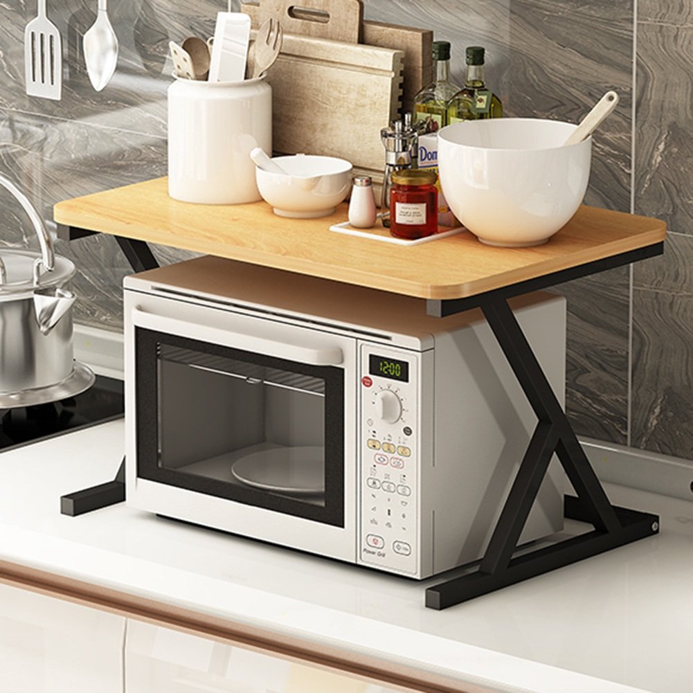 WENZHE Estantería Cocina Baldas Leñoso Rejilla Del Horno De ...