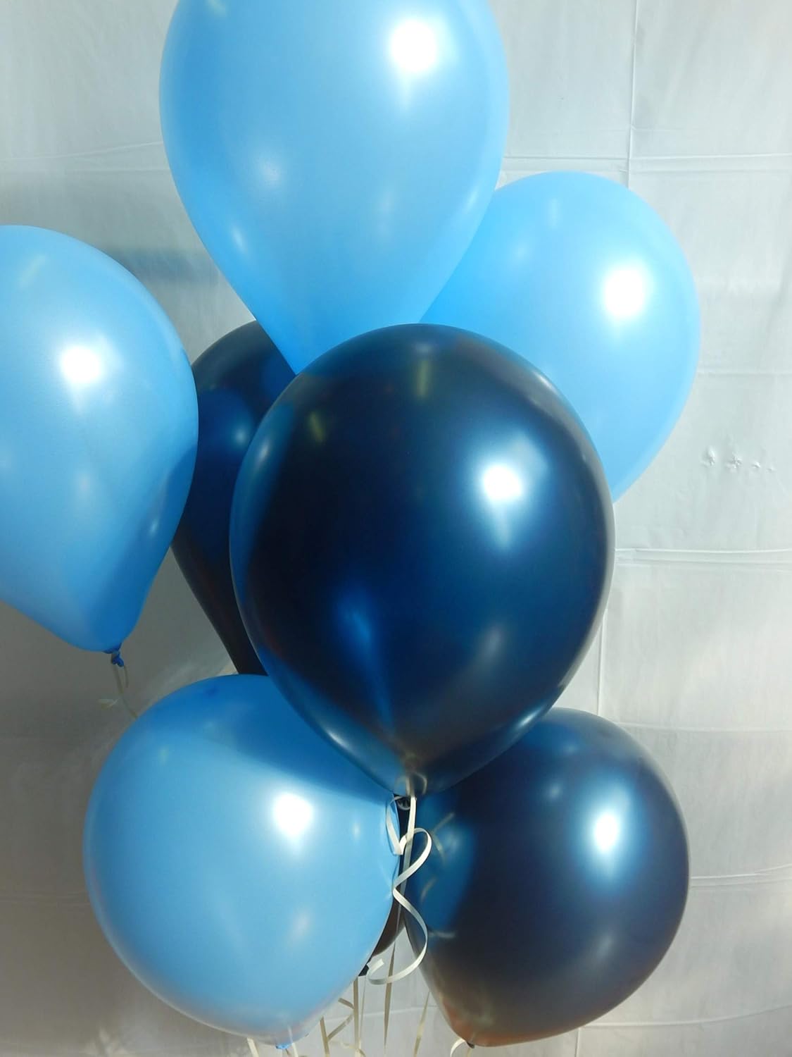 Amazon.com: Navy Blue Balloons, Light Blue Balloons, Blue Latex