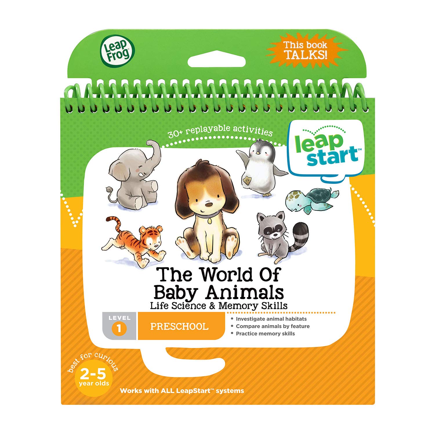 LeapFrog LeapStart Nursery Activity Book: The World of Baby Animals