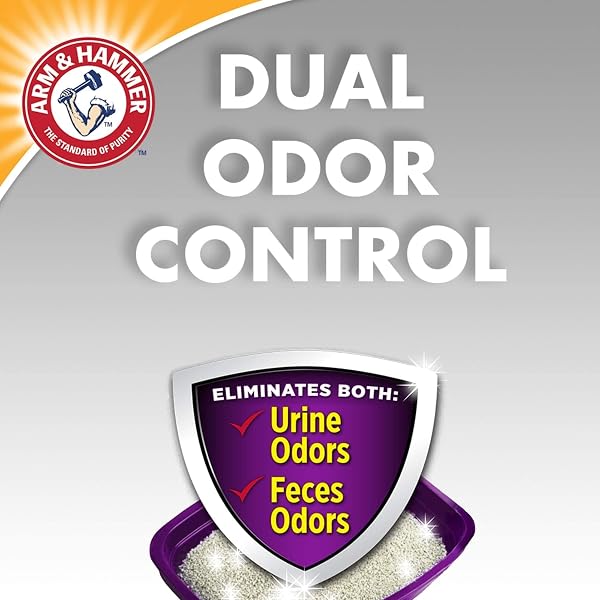 ARM & HAMMER DOUBLE DUTY CLUMPING CAT LITTER, 14LB