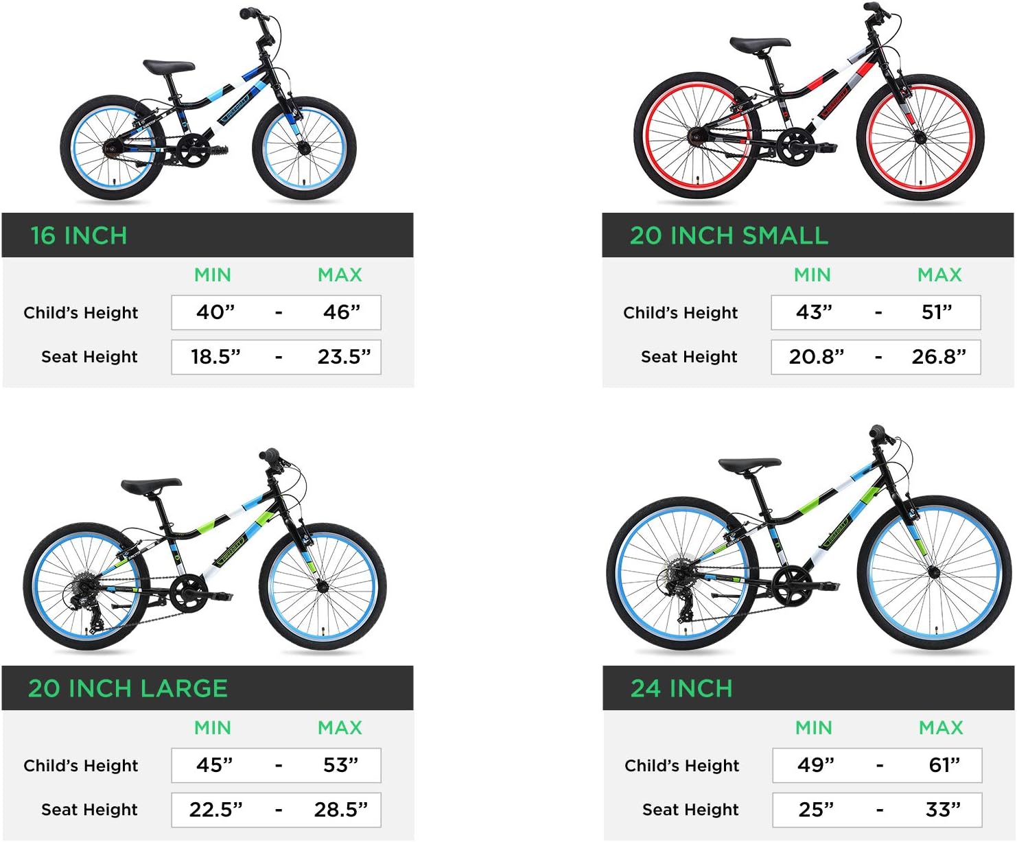 bike for 43 inch child