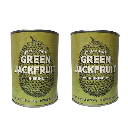 Trader Joes Green Jackfruit In Brine 20 Ounces 2 Pack