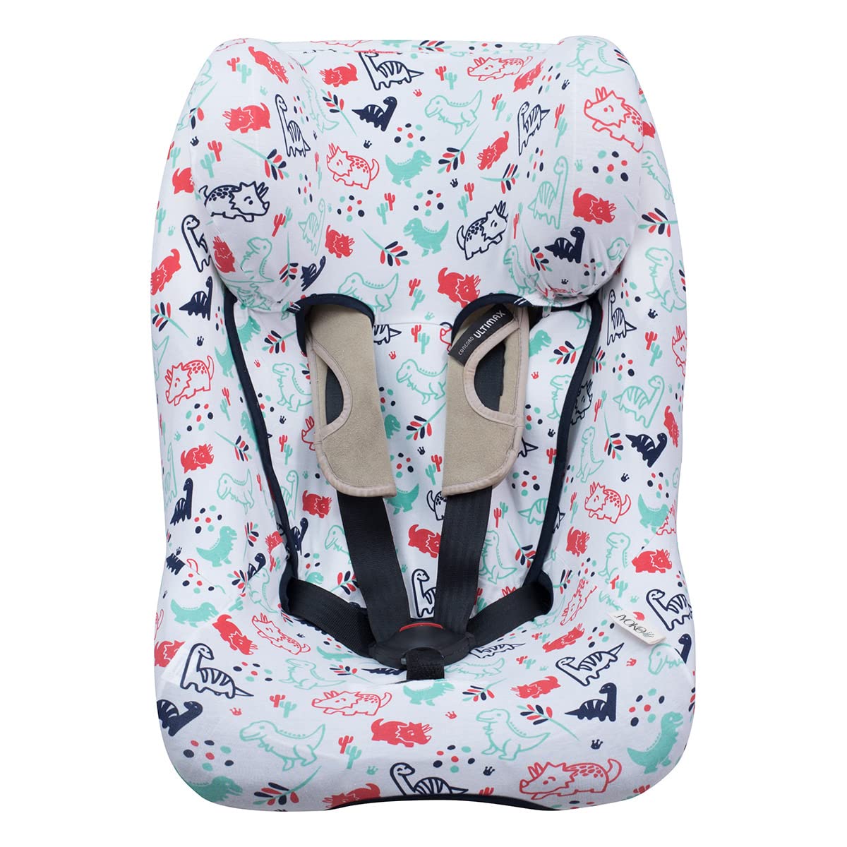 JYOKO Kids Baby car seat Cover Liner Made Cotton Compatible with Concord Ultimax (Dino Party)