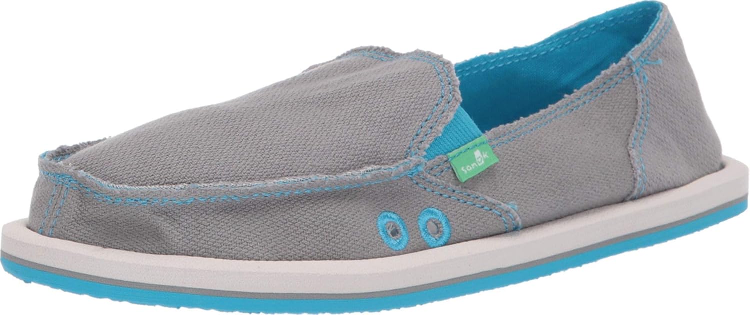 sanuk women's donna hemp flat