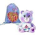 Care Bears Care-a-Lot Bear, 40th Anniversary Slumber Party Set - Amazon Exclusive