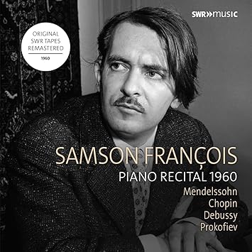 Samson Francois Frederic Chopin Claude Debussy Felix Mendelssohn Bartholdy Sergei Prokofieff Piano Recital 1960 Amazon Com Music