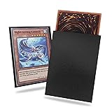 Black Yu-gi-oh Card Sleeve 200 Pack, Japanese Small