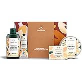 The Body Shop Almond Milk Collection Gift Set - 4 Piece Set, Shower Cream, Body Butter, Face & Body Bar, Hand Balm, Vegan