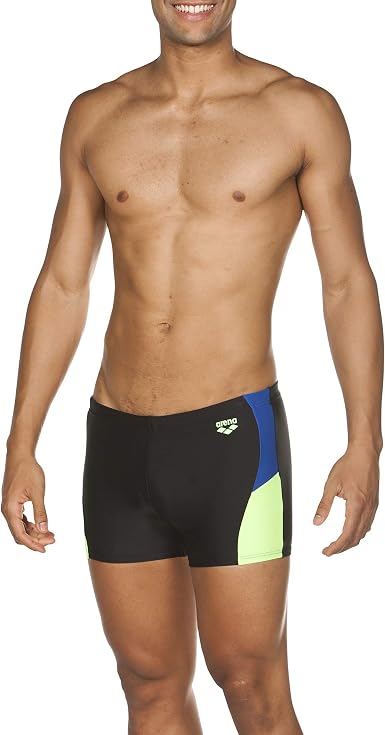 Herren Badehose Slip Aus Polyester – Schnelltrocknend, Mit Kordelzug, Schwarz In Größe L