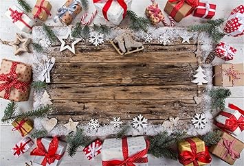 Amazon Csfotoサンタのワークショップの背景写真バックドロップ