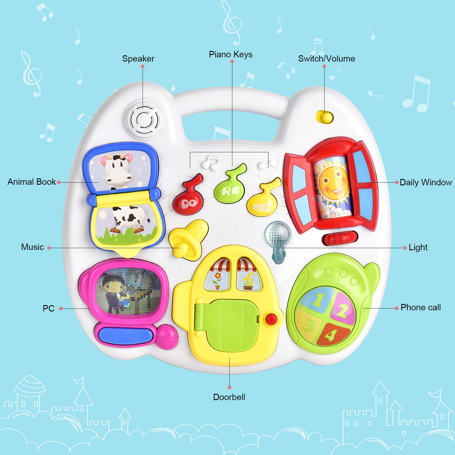 musical table for toddlers