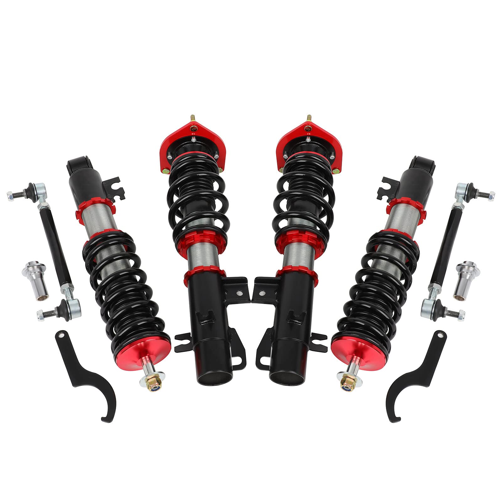 Photo 1 of Coilover Damper Adjustable Struts Shocks Coilovers ECCPP Fit for Mini for Cooper 2007-2013 Suspension Struts Coil Spring Shocks