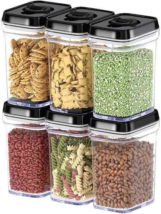 Food Storage Container With Lids Airtight Plastic Bpa Free Keep