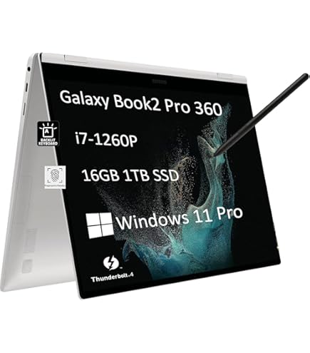 Amazon.com: SAMSUNG Galaxy Book2 Pro 360 2-in-1 Laptop, 15.6