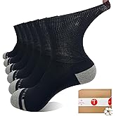 SOJOFEL Diabetic Socks for Men Women - Non Binding Top Loose Wide Seamless Toe Cotton Super Soft for Elderly Swollen Feet 3 Pairs
