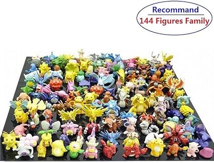 144pcs pokemon