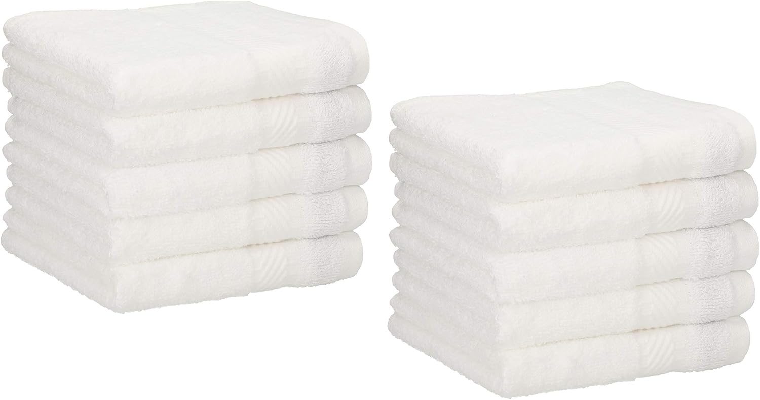 Betz Lot De 10 Serviettes Classic En 100% Coton 2 Draps De Bain 4