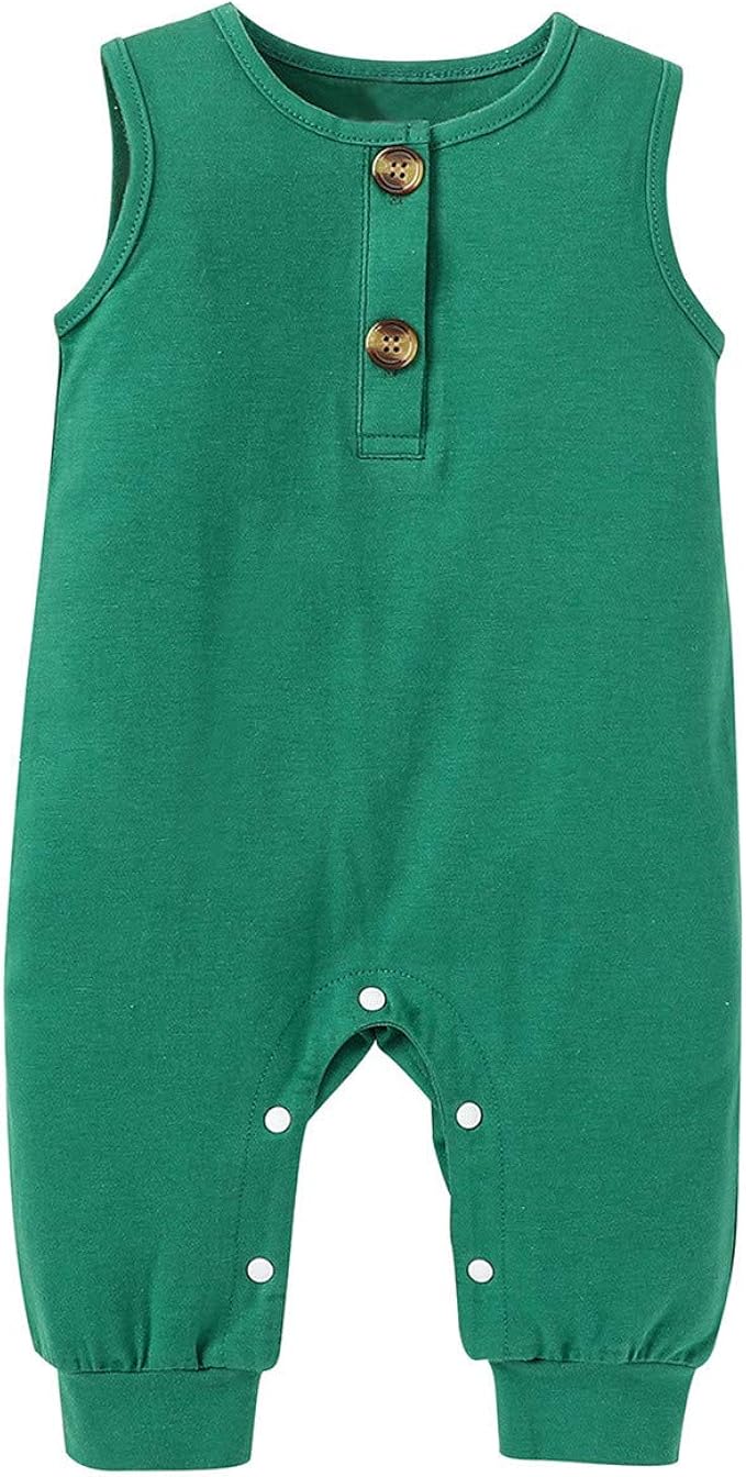 Amazon Co Jp ベビー服 Kayreds 男の子 女の子 可愛い ロンパース 無地 ボタン キャミソール カバーオール 子供服 赤ちゃん 新生児 ボディースーツ 肌着 ベビーウェア パジャマ 出産祝い 満月 プレゼント ギフト 服 ファッション小物