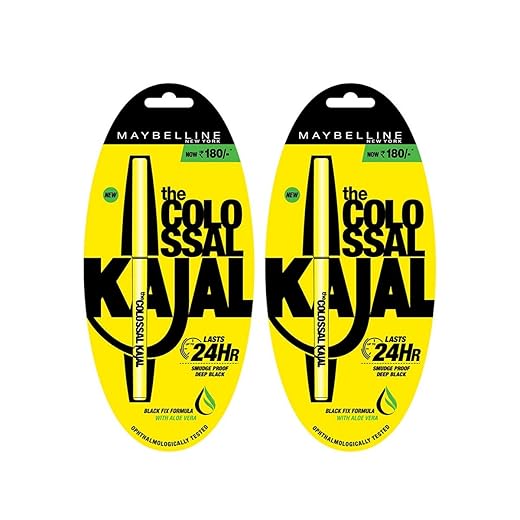 Maybelline New York Colossal Kajal (Pack of 2)