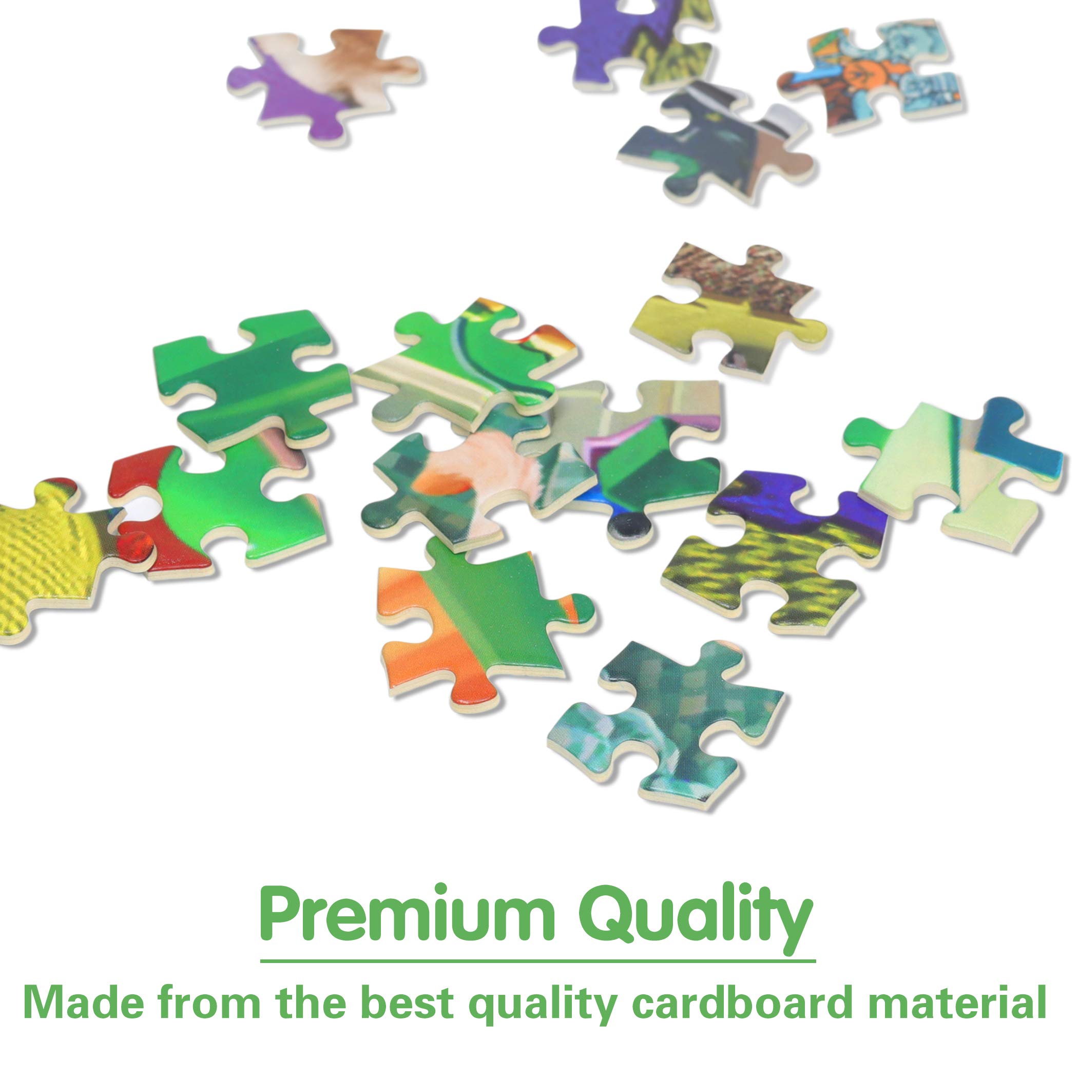 Lavievert 1000 Piece Jigsaw Puzzle Game for Adults - Naughty Doggies