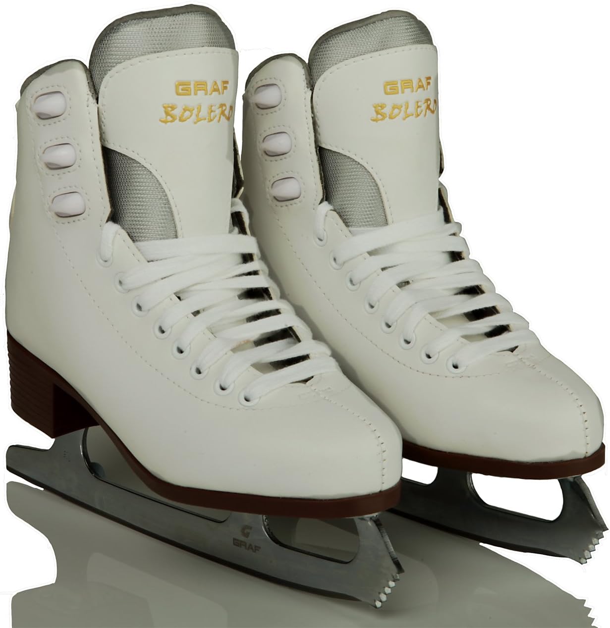 Graf LADIES ICE FIGURE SKATES, BOLERO + FREE FIFI GUARDS Amazon.co.uk