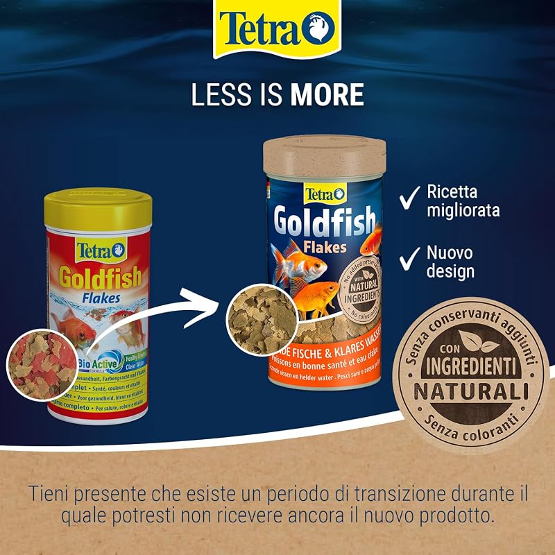 Goldfish Flakes - Mangime in Fiocchi per Pesci Rossi, 1 L
