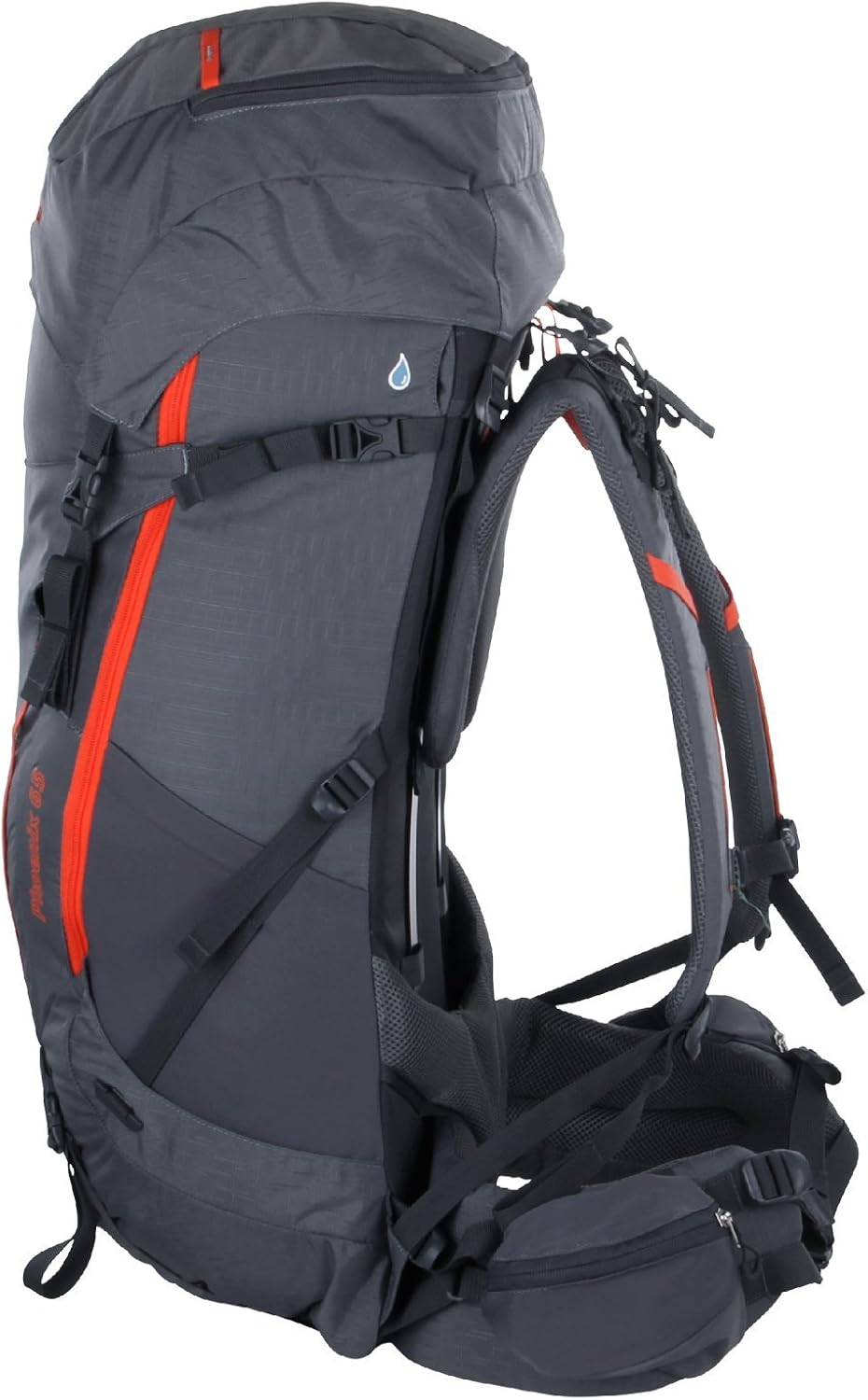 Portal Outdoor Lightweight Trekking Backpack with Rain Cover, Duraflex Buckles - Image 3