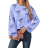 Libsorge Womens Valentine Heart Sweater 2026 Valentines Day Trendy Cute Oversized Long Sleeve Pullover Sweaters