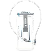 HydraPak Water Reservoir (1.5L, 2L, 3L) - Hydration Bladder Fits Most Backpacks – High-Flow Bite Valve, Leak Proof, Fully Reversible, and Dishwasher Safe