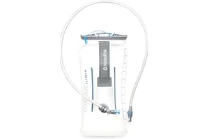 HydraPak Water Reservoir (1.5L, 2L, 3L) - Hydration Bladder Fits Most Backpacks – High-Flow Bite Valve, Leak Proof, Fully Reversible, and Dishwasher Safe