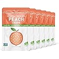 Nature's Turn Freeze-Dried Fruit Snacks, Peach Crisps, Pack of 6 (0.53 oz Each)