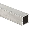 OnlineMetals Aluminum 6063-T52 Square Tubing, ASTM B221, 3/4" x 3/4", 0.065" Wall, 12" Length