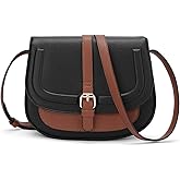 GOIACII Purse for Women Medium Crossbody Bags Multi Zipper Pocket Leather Shoulder Handbags
