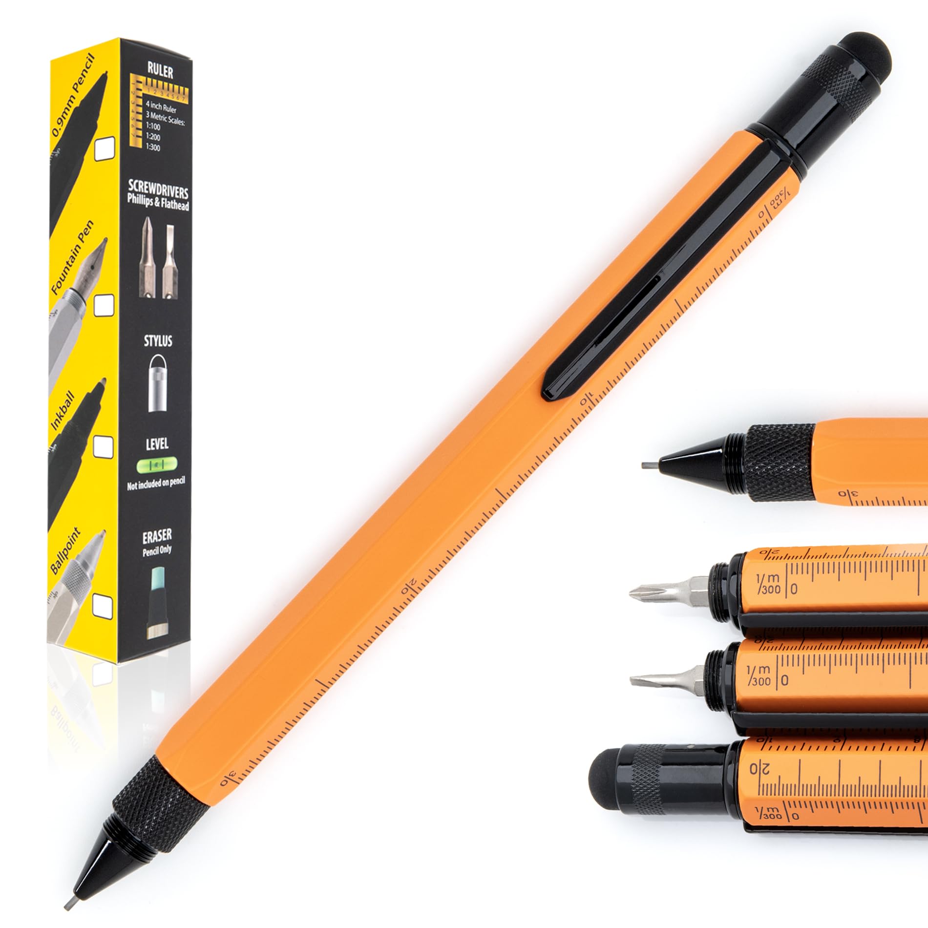 Monteverde MV35296 0.9 mm Tool Pencil - Orange