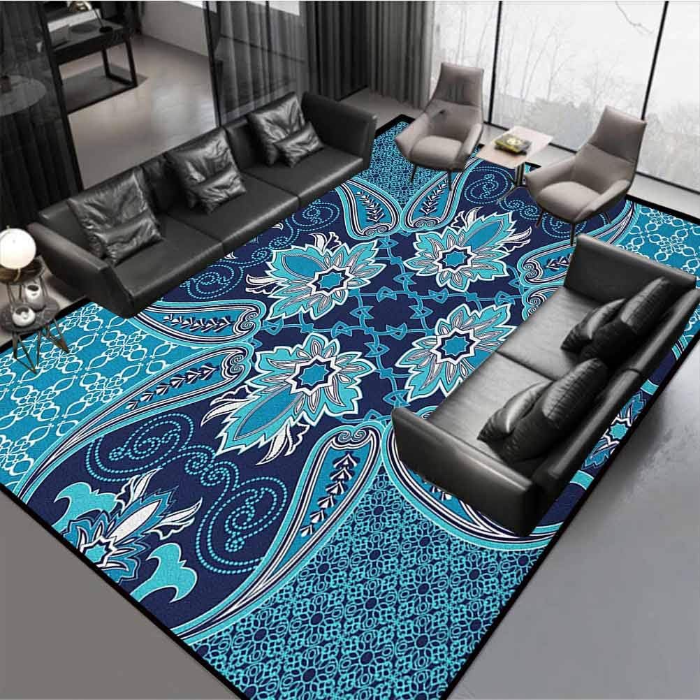 Navy Blue Anti Fatigue Rug Non Slip Kitchen Floor Mats