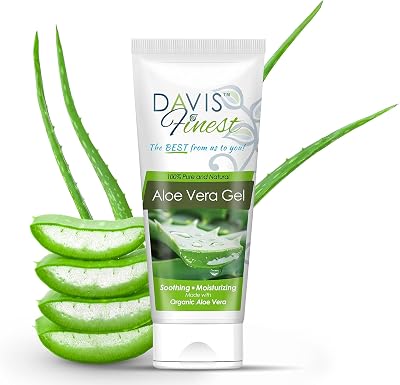Davis Finest Pure Aloe Vera Gel 200ml - After Sun, Face & Hair Care