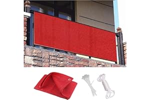 Privacy Screen Garden Balcony Privacy Screen Cover Windbreak Net Fence Sunblock Windscreen Breathable HDPE Privacy Protective