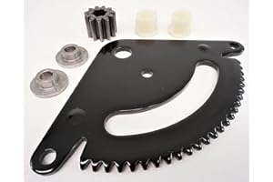 FLIP MFG. GX20052BLE Steering Sector Pinion Gear Rebuild Kit fits John Deere L Series - 25 Tooth G100, L100, L105, L107, L108, L110
