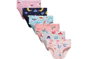 Boboking Teen Girl Soft Cotton Underwear Little Girls'Briefs Undies