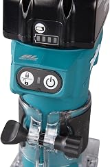 Makita DRT52Z 18V Li-ion LXT Brushless Router Trimmer 0-42mm Plunge 1/4 in Chuck view 5