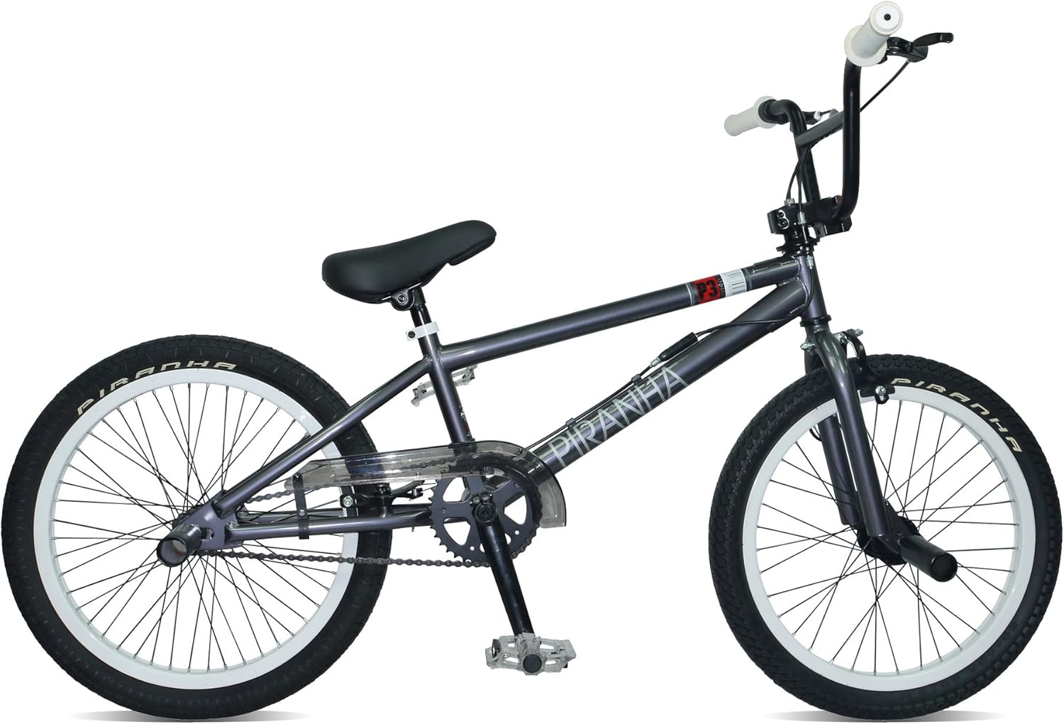 Piranha P3 2011 Boy's BMX Bike Dark Grey, 20 Inch Amazon.co.uk