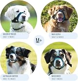 GoodBoy Gentle Muzzle Guard for Dogs Soft Neoprene Read Size Guide Blue S+ view 3